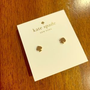 Kate Spade Gold Spade Earrings